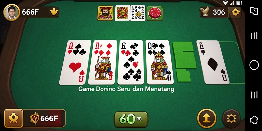 Tampilan gameplay menarik dari 666F dengan berbagai mode domino.