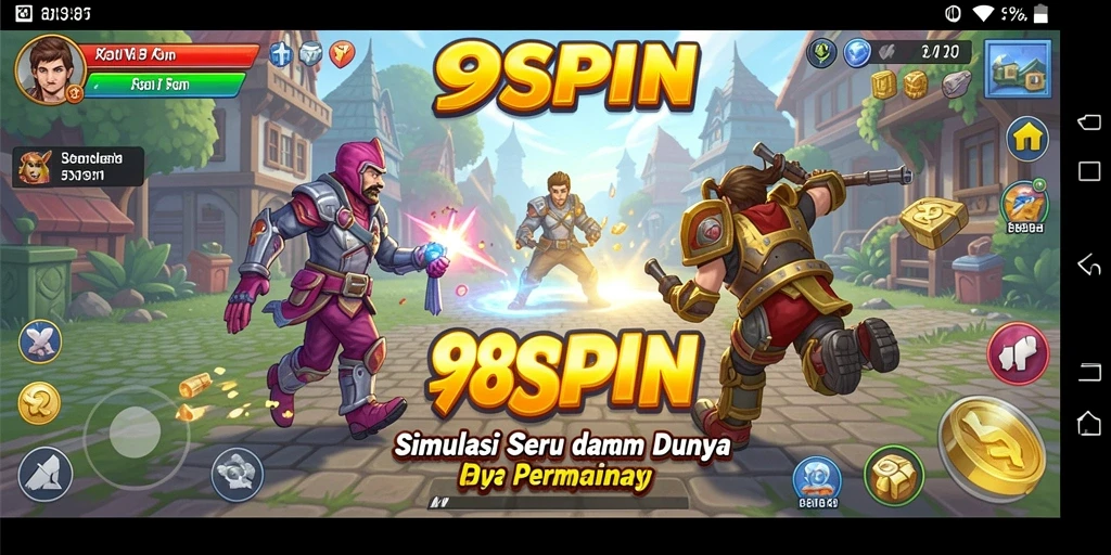 Tampilan gameplay 98SPIN yang mendebarkan di dunia simulasi.