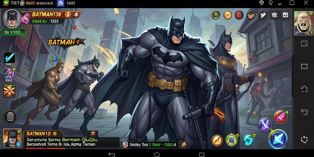 Tampilan gameplay QiuQiu dari BATMAN138 yang seru dan interaktif.
