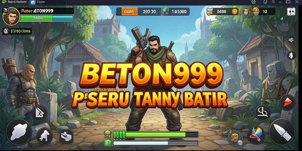 Screenshot utama BETON999 menampilkan aksi mendebarkan dalam petualangan.