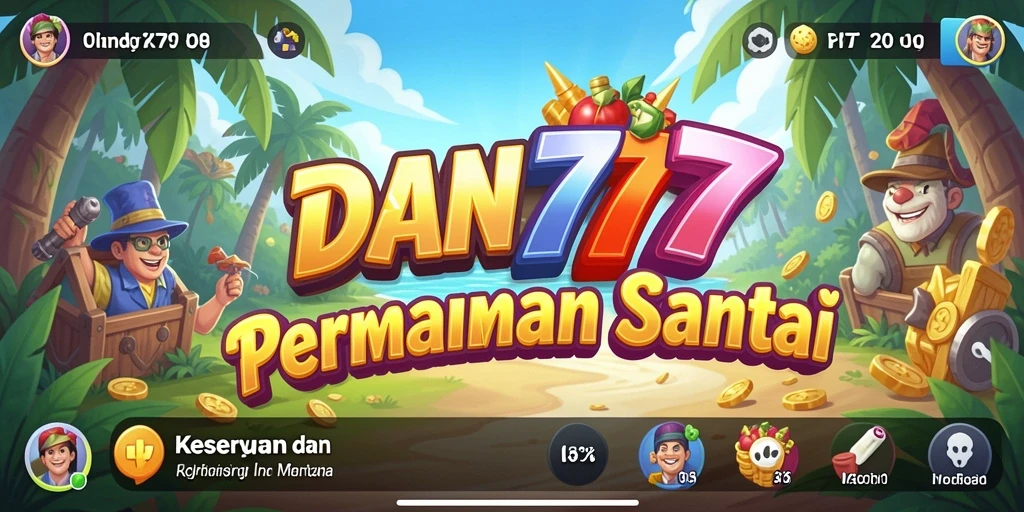 Tampilan gameplay seru dan interaktif dari DAN777.