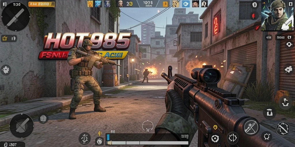 Gameplay mendebarkan dengan aksi tembak-menembak intens.
