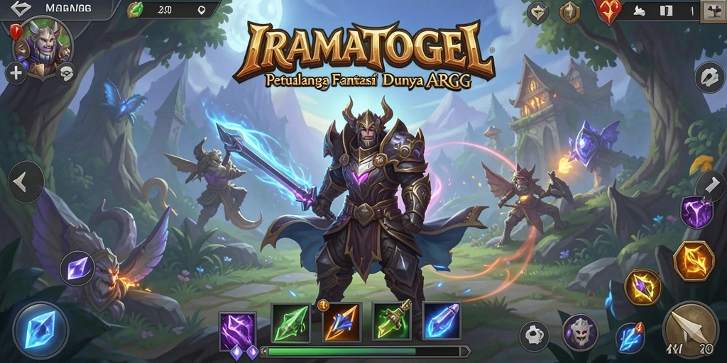Tampilan gameplay ARPG yang menarik di IRAMATOGEL.