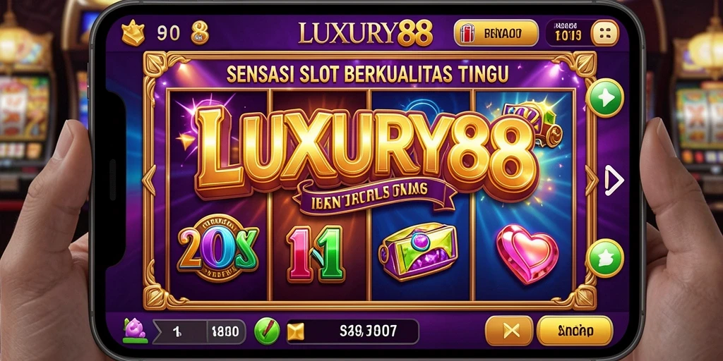 Screenshot gameplay LUXURY88 yang menarik dengan tema slot yang beragam.