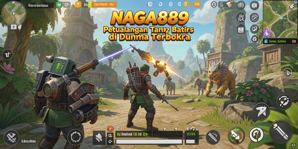 Tangkapan layar NAGA889 menampilkan petualangan menakjubkan di dunia terbuka.