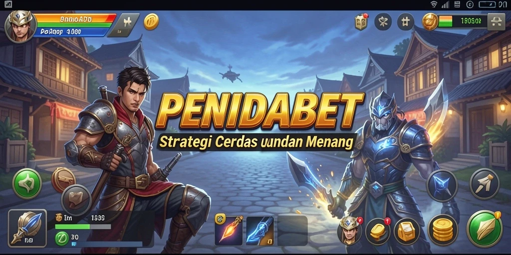 Screenshot gameplay PENIDABET yang menunjukkan aksi strategi intens.
