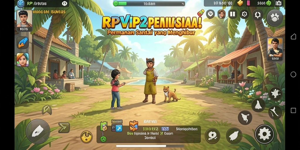 Screenshot gameplay RPVIP2 yang seru dan menghibur.